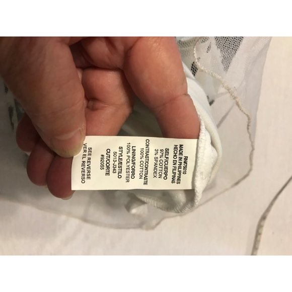 NWT Jodi Kristopher jr. Size1 black & white floral dress. - Picture 5 of 8